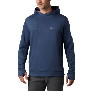 Columbia Maxtrail Midlayer, Sudaderas Con Capucha Azules Oscuro Para Hombre | 157863-SEA